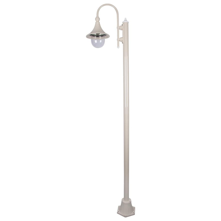 Monaco Single Head Plain Post Light Beige - 15872