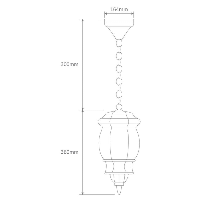 Vienna Pendant Light Beige - 15878