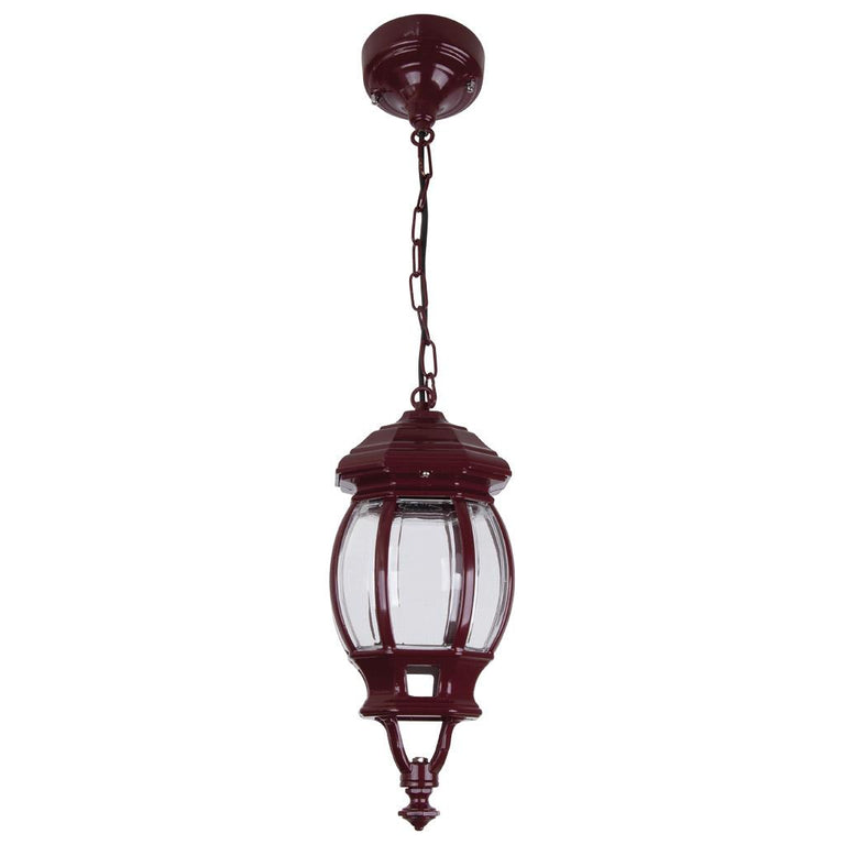 Vienna Pendant Light Burgundy - 15880