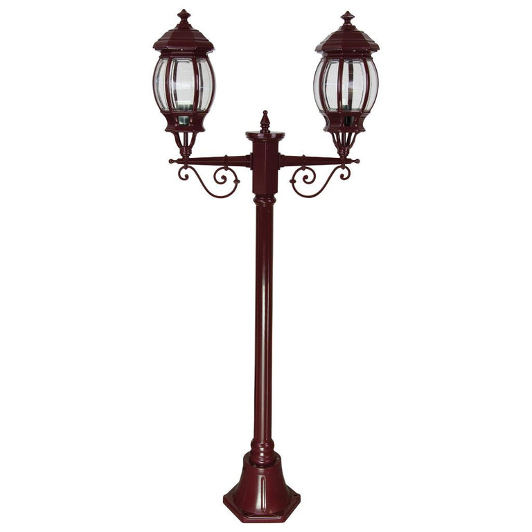 Vienna Twin Head Short Post Light Burgundy - 15910