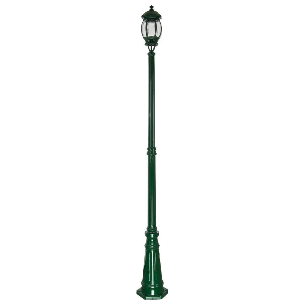 Vienna Single Head Tall Post Light Green - 15929