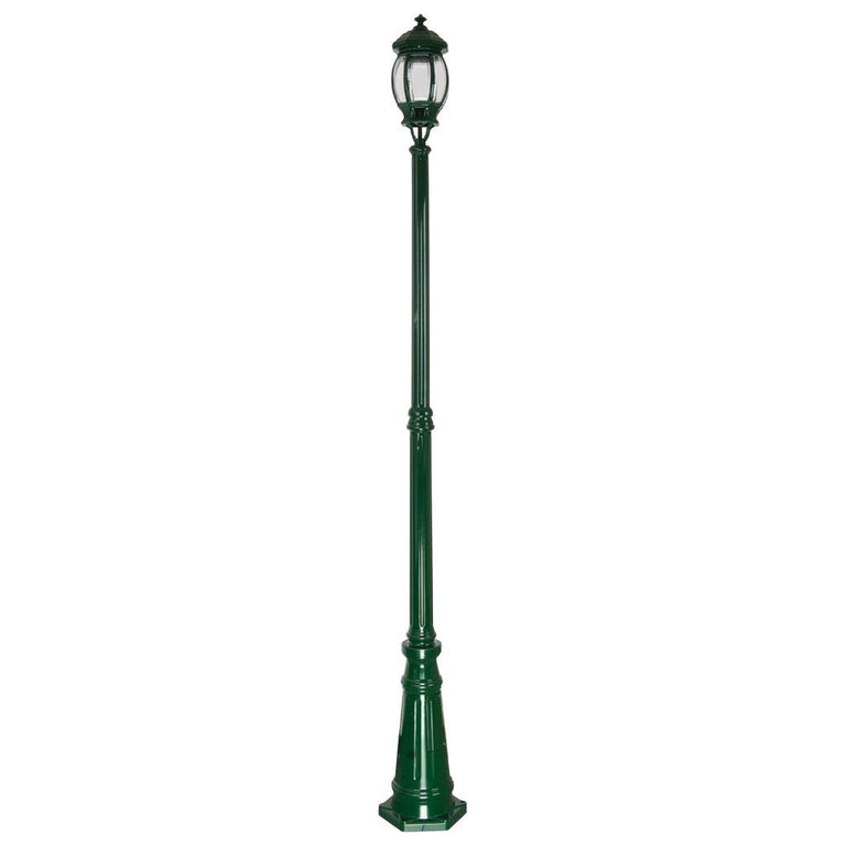 Vienna Single Head Tall Post Light Green - 15929