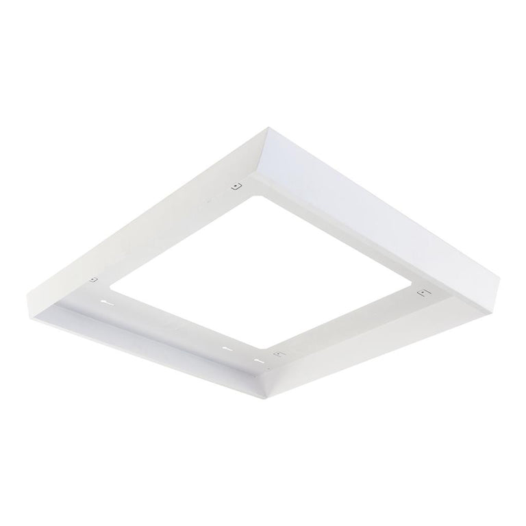 Backlit Surface Mounted 612mm x 612mm Panel Frame White - 19343