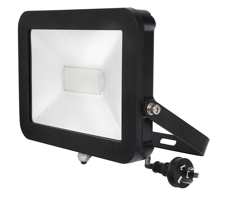 Stealth Slim 20W LED Floodlight Black / Cool White - 19485/06