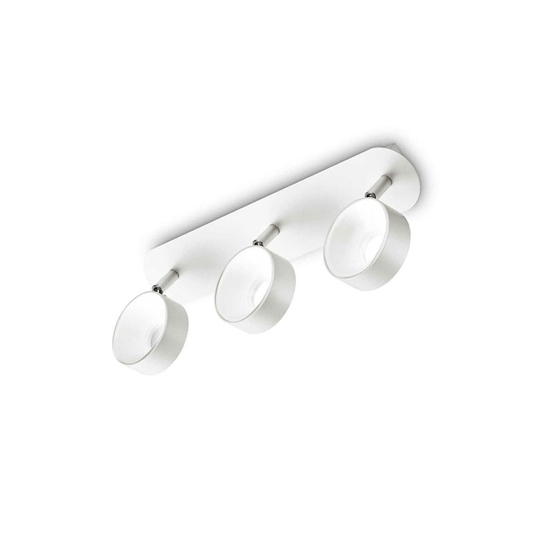 Oby PL3 3 Light 18W LED Wall Light White / Warm White - 196701