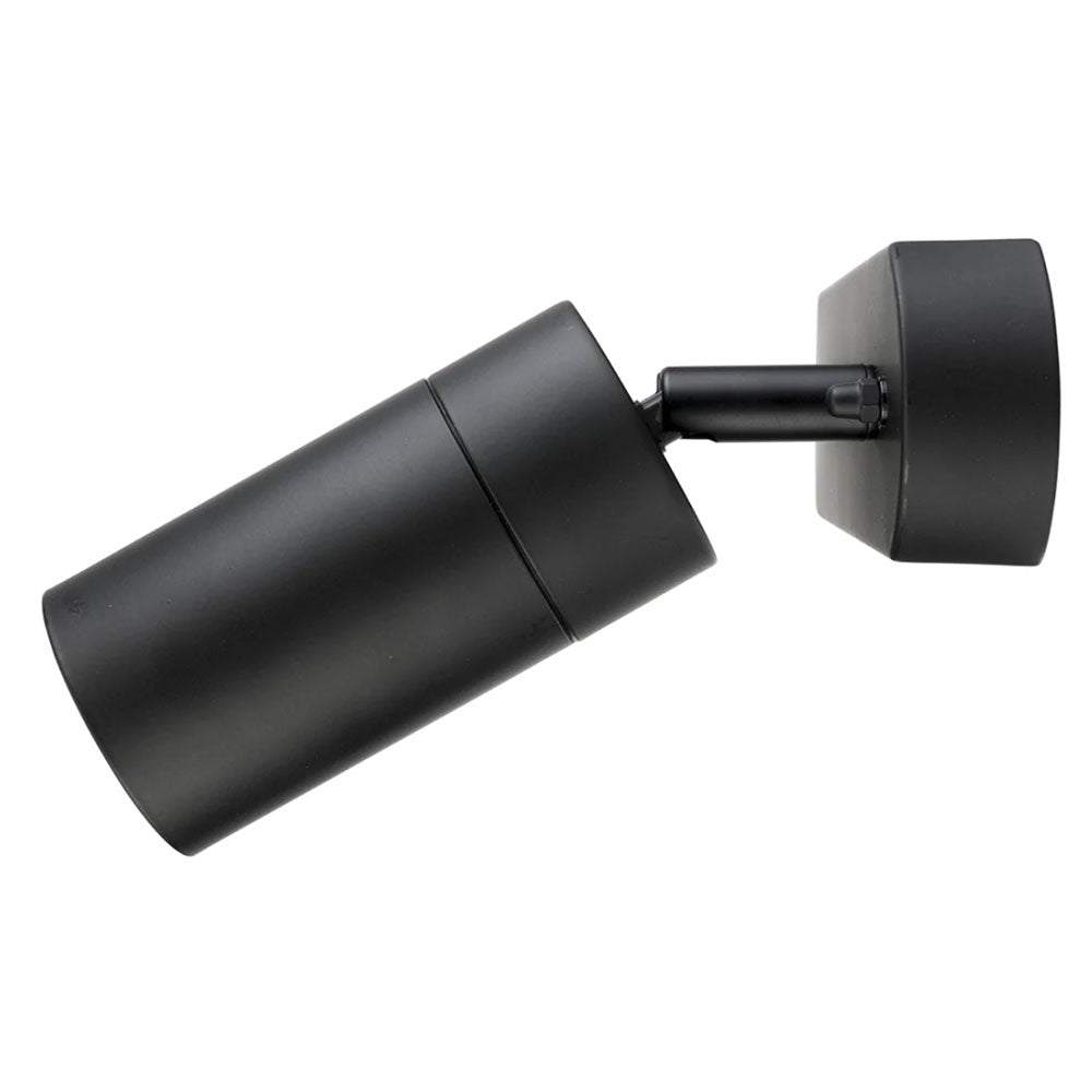 Coolum 240V 2 x GU10 Ceiling Spotlight Bar Light IP44 Black - 19837/06