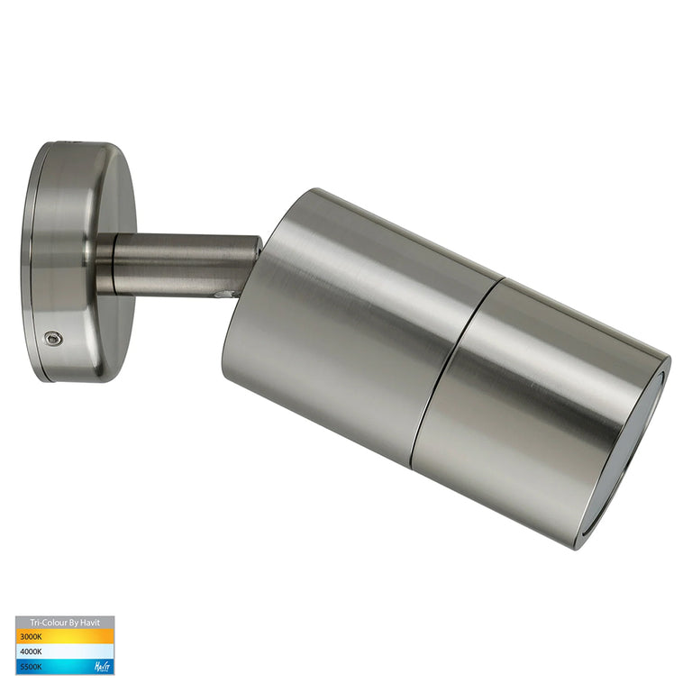 Tivah 5W CCT 12V DC MR16 LED Adjustable Wall Light 316 Stainless Steel - HV1207MR16T