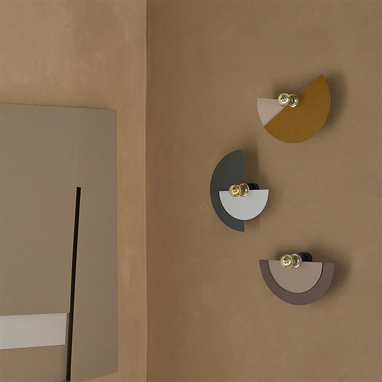 Haban Wall Light Taupe / White