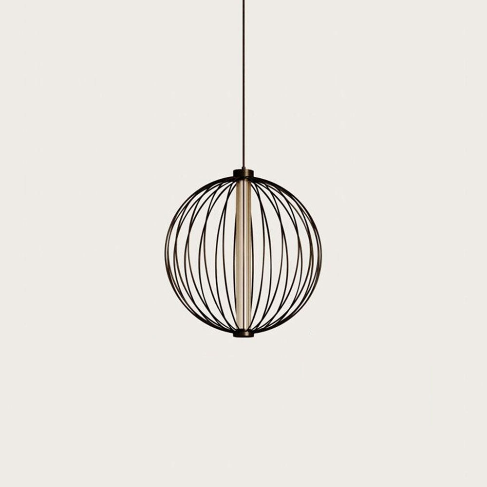 Pepo LED Round Pendant Matt Black - ARO.C1315/60/NEG