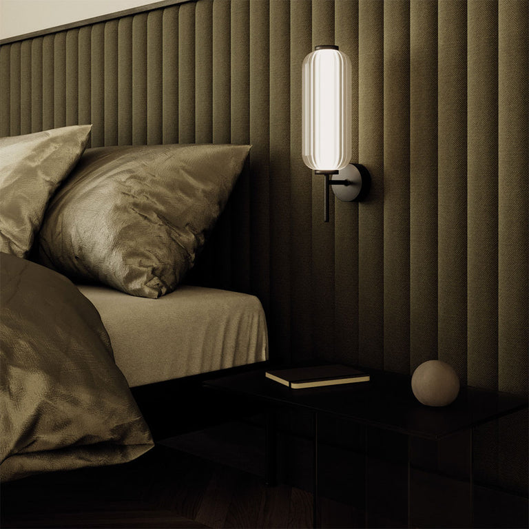 Elma LED Wall Light Matt Black - ARO.A1312/NEG