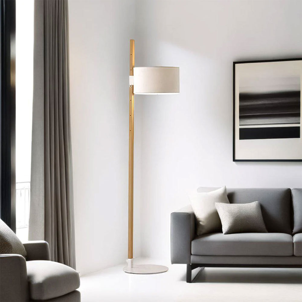 Riu Floor Lamp Matt White - ARO.P1140/BCO