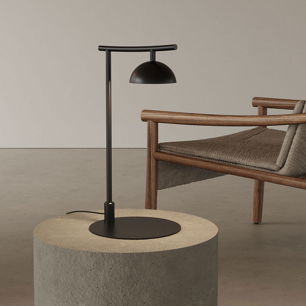 Tana LED Table Lamp Matt Black - ARO.S1309/NEG