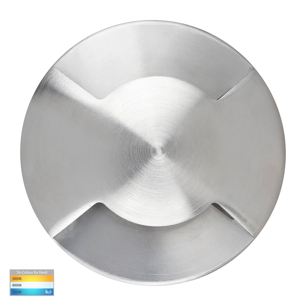 Viale 5W CCT 12V DC Two-Way MR16 LED Driveway Light Stainless Steel - HV19072T