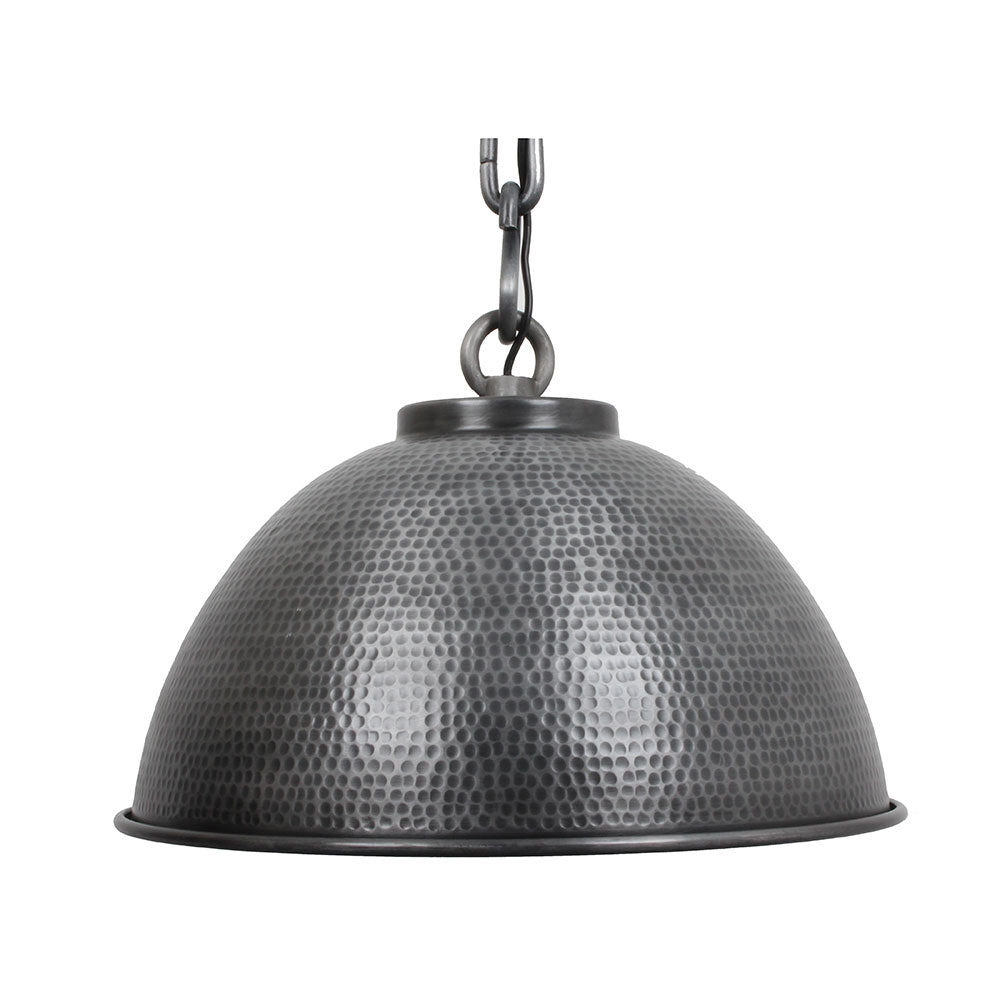 Alloy Large 1 Light Pendant Antique Gun Metal - LOI2000037