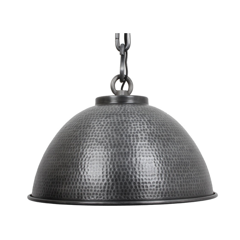 Alloy Large 1 Light Pendant Antique Gun Metal - LOI2000037