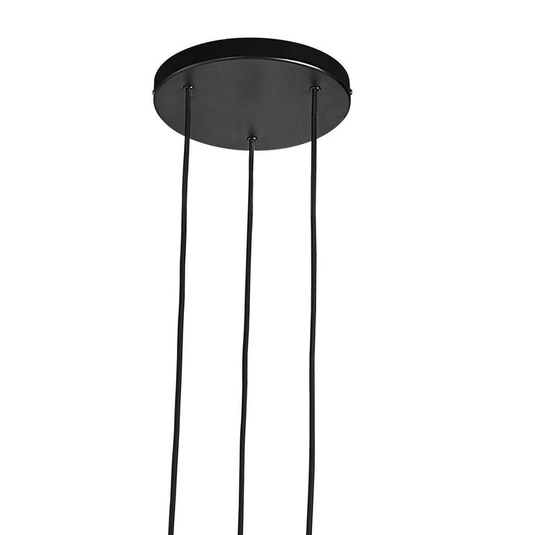 Tilo 3 Light Pendant Black - 2010473003