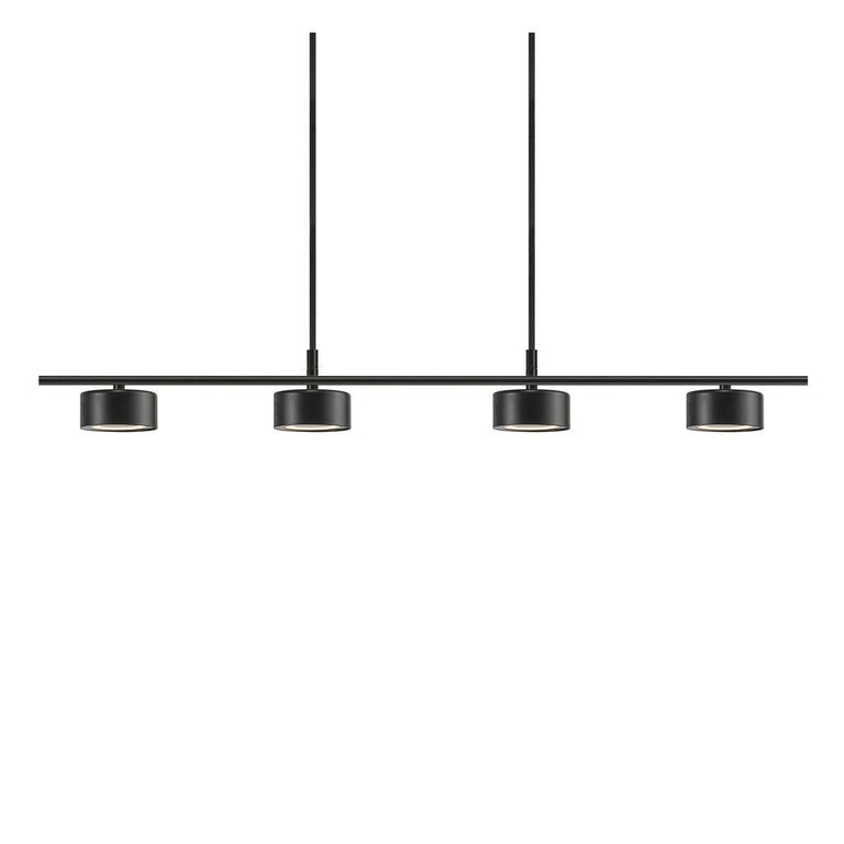 Clyde 20W Bar LED Pendant Black / Warm White - 2010813003