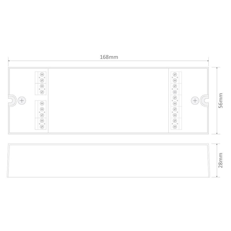 Chameleon-05 4 Channel RGBW LED Strip Controller - 20114