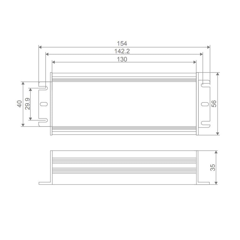 Constant Voltage 24V DC 60W LED Driver IP67 - 20226