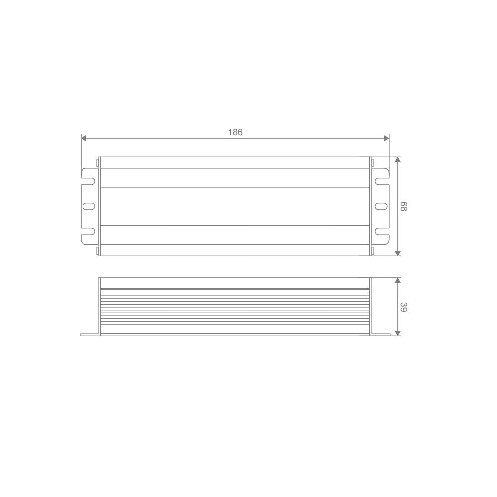 Constant Voltage 24V DC 100W LED Driver IP67 - 20227