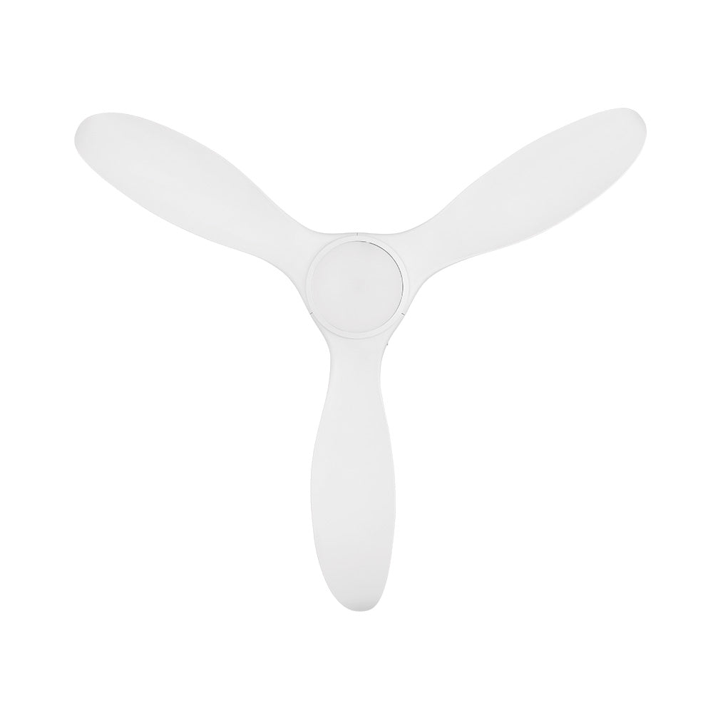 Noosa 52" 18 Watt Dimmable LED DC Ceiling Fan Matt White / Tri-Colour - 202971