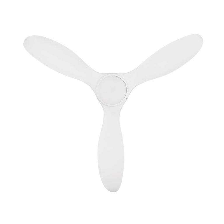 Noosa 40" 18 Watt Dimmable LED DC Ceiling Fan Matt White / Tri-Colour - 204787