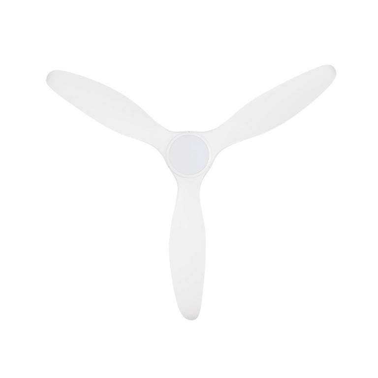 Noosa 60" 18 Watt Dimmable LED DC Ceiling Fan Matt White / Tri-Colour - 202973