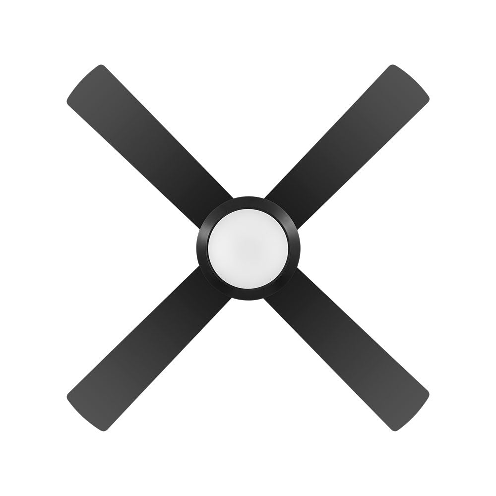 Bondi 48" 20W LED AC Ceiling Fan Black - 203623
