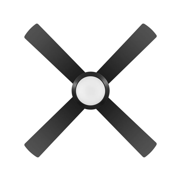 Bondi 48" 20W LED AC Ceiling Fan Black - 203623