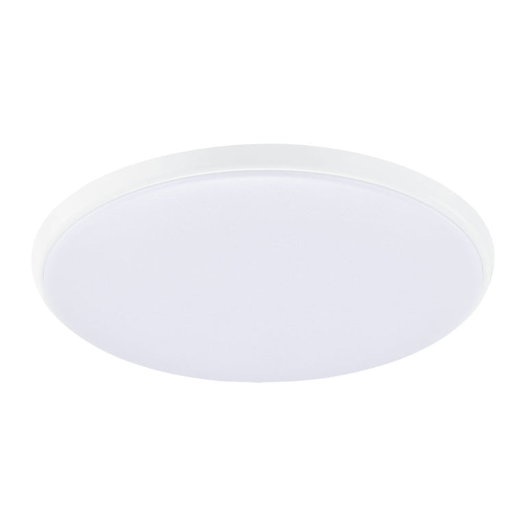 Ollie 2 28W/35W Dimmable LED Oyster White / Tri-Colour - 206393