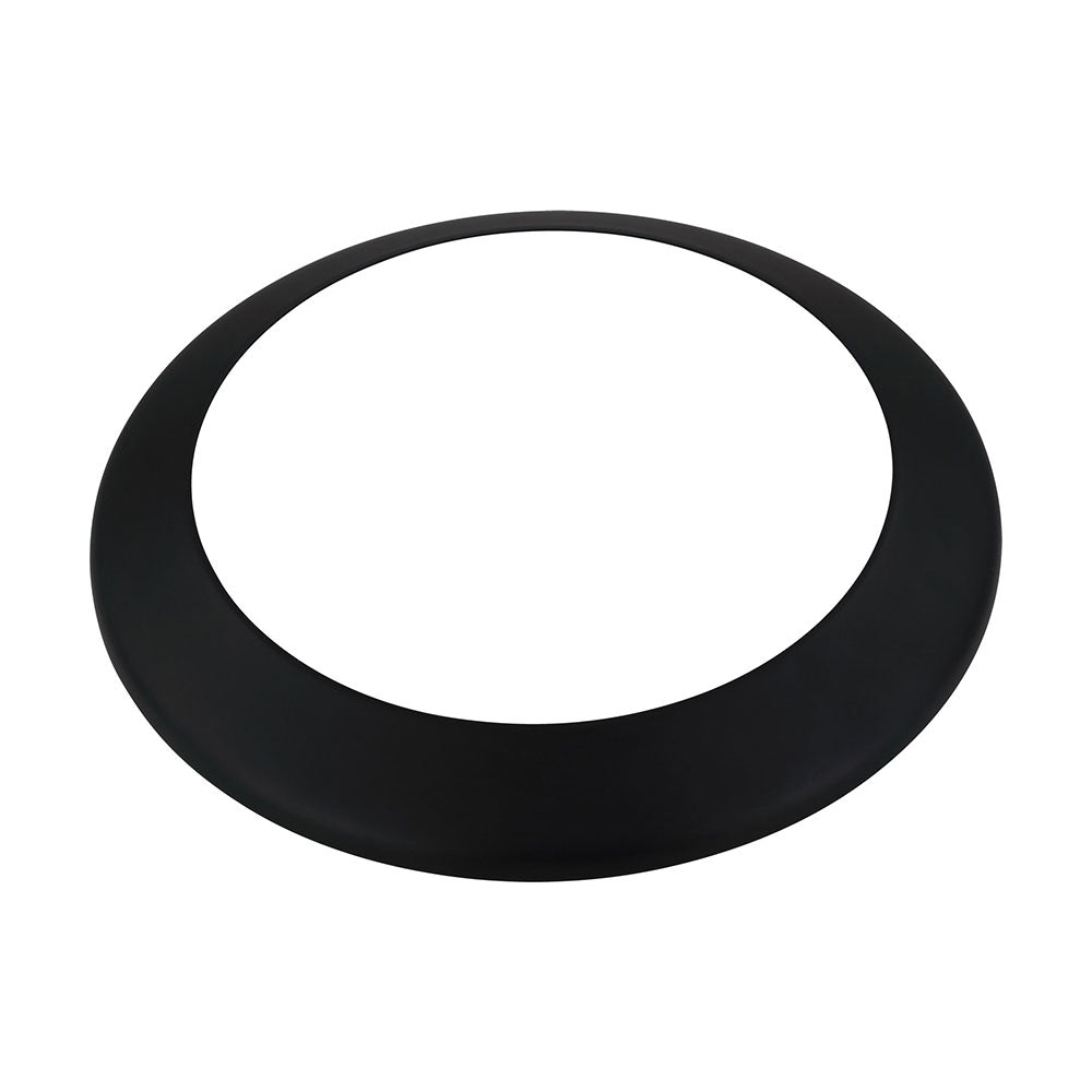 Roystar 30W Dimmable LED Oyster Large White & Matt Black / Tri-Colour - 204407 + 204416