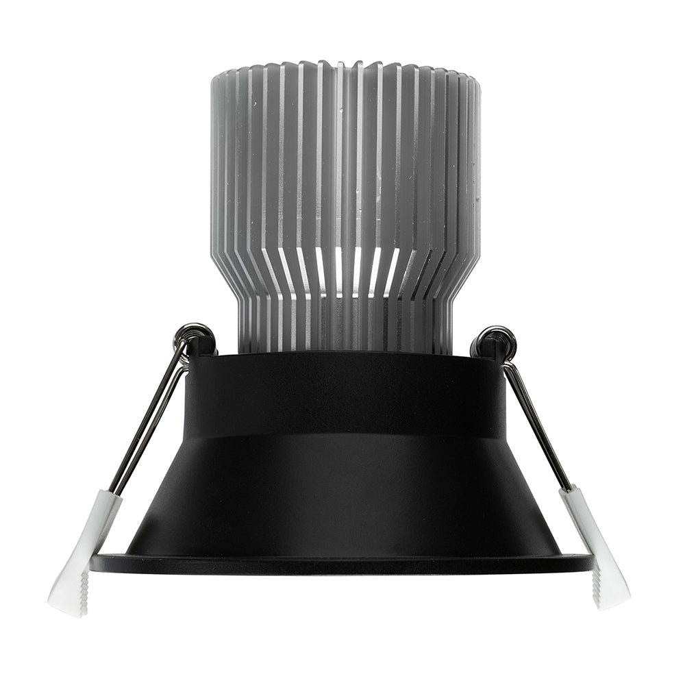 Mini Trim-II 10W LED Colour Temperature Changing Gimbal Downlight Black - 20454/06