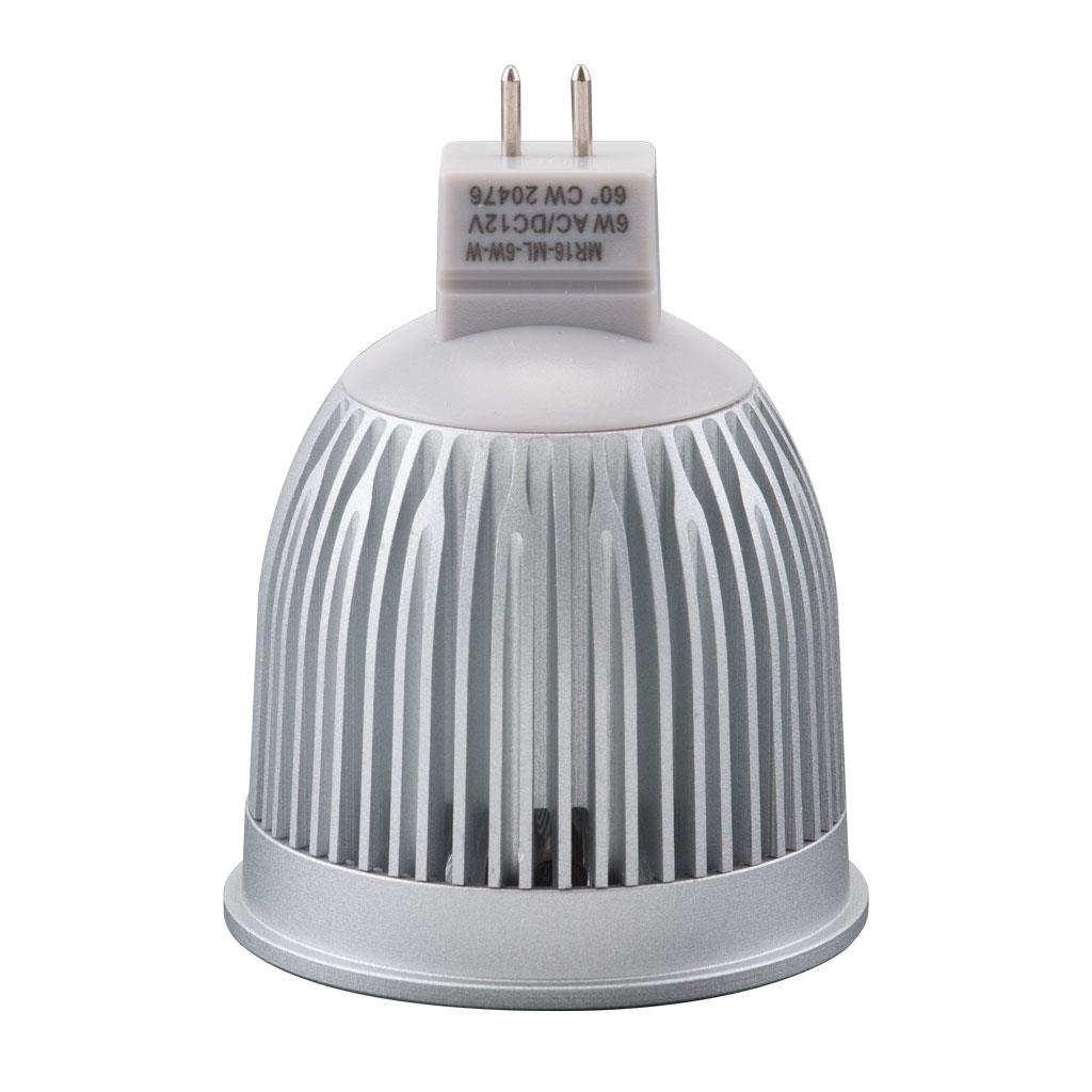 Mono 6 Watt 12V LED Globe MR16 / White - 20476