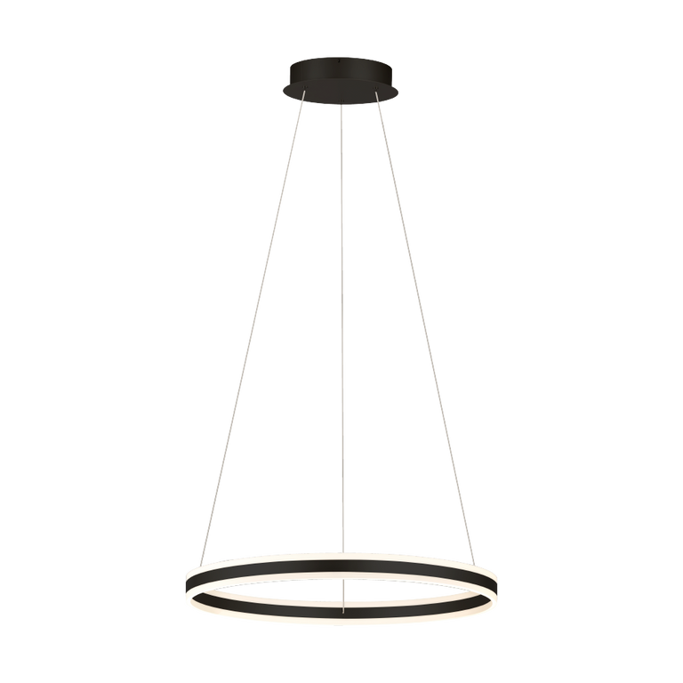 Tonarella 78W LED Pendant Black / Warm White - 205026