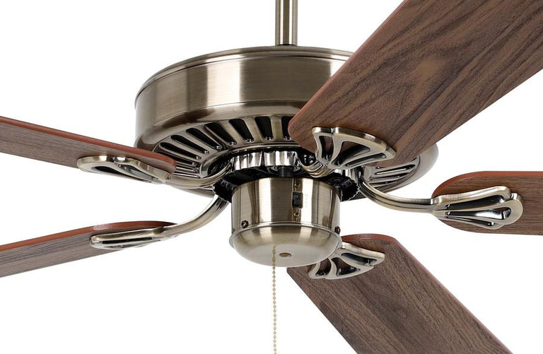 Waikiki 52" AC Ceiling Fan Antique Bronze / Walnut Blades - 20518109