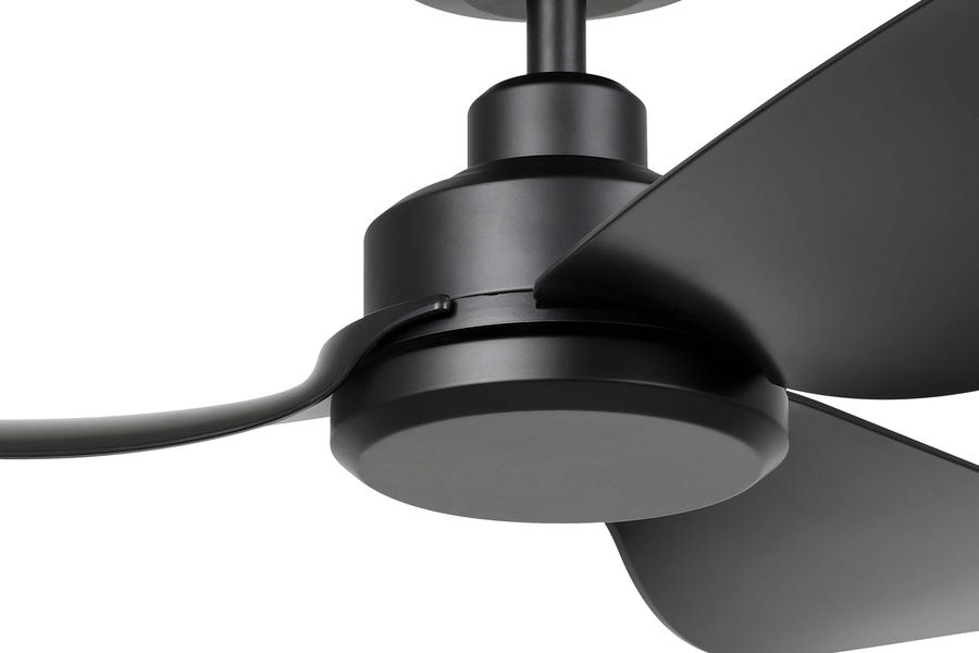 Torquay 42" DC Ceiling Fan Matt Black - 20522502