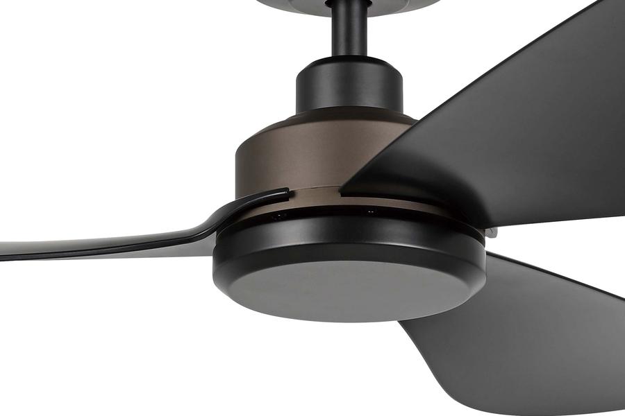 Torquay 48" DC Ceiling Fan Matt Black - 20522702
