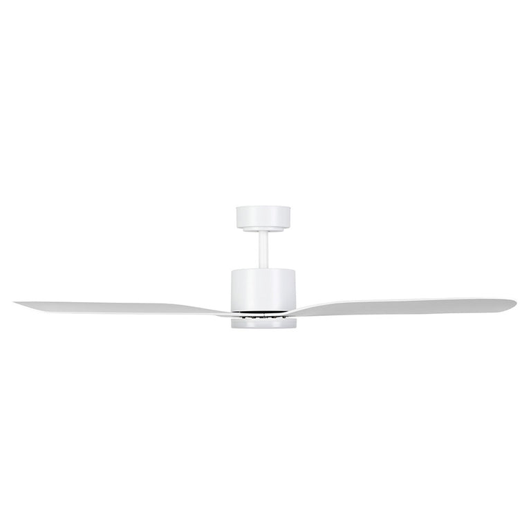 Iluka 52" DC Ceiling Fan With 20W Dimmable LED Light Matt White / Tunable - 20537801