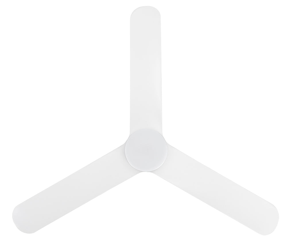 Iluka 52" DC Ceiling Fan With 20W Dimmable LED Light Matt White / Tunable - 20537801