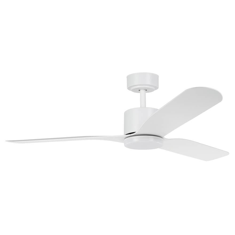Iluka 52" DC Ceiling Fan With 20W Dimmable LED Light Matt White / Tunable - 20537801