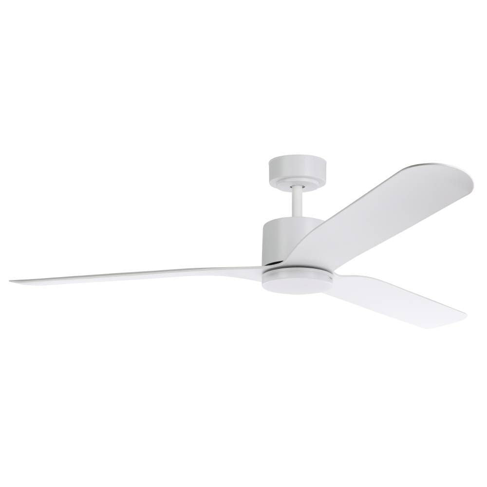 Iluka 60" DC Ceiling Fan With 20W Dimmable LED Light Matt White / Tunable - 20538101