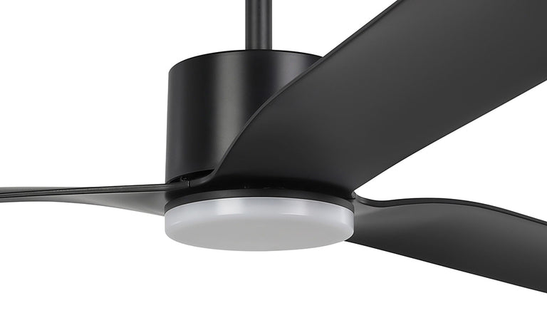 Iluka 60" DC Ceiling Fan With 20W Dimmable LED Light Matt Black / Tunable - 20538102