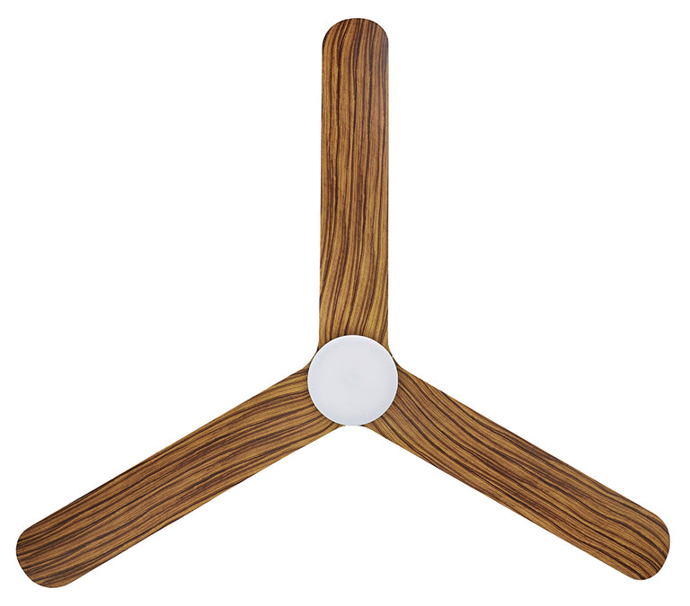 Iluka 60" DC Ceiling Fan With 20W Dimmable LED Light Rustic Timber / Tunable - 20538115