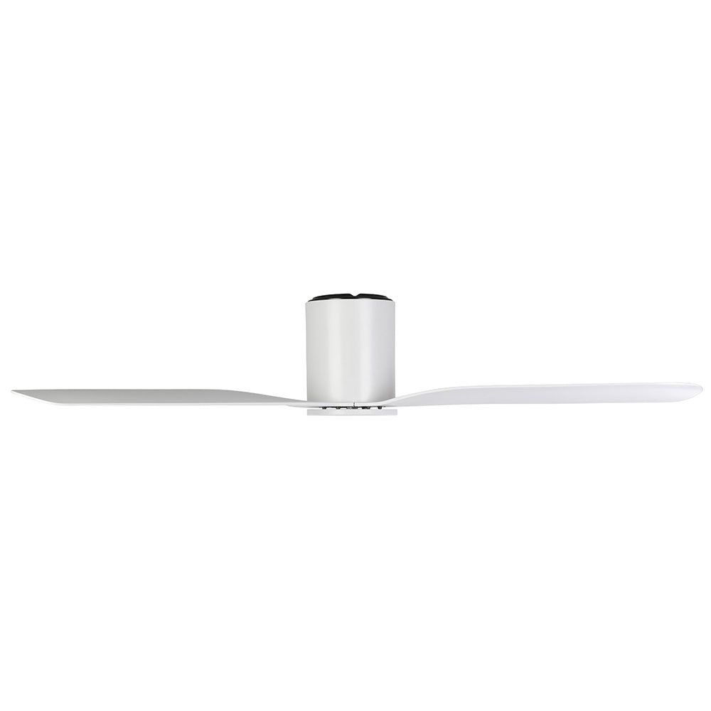 Iluka 52" DC Flush Ceiling Hugger Fan Matt White - 20538201
