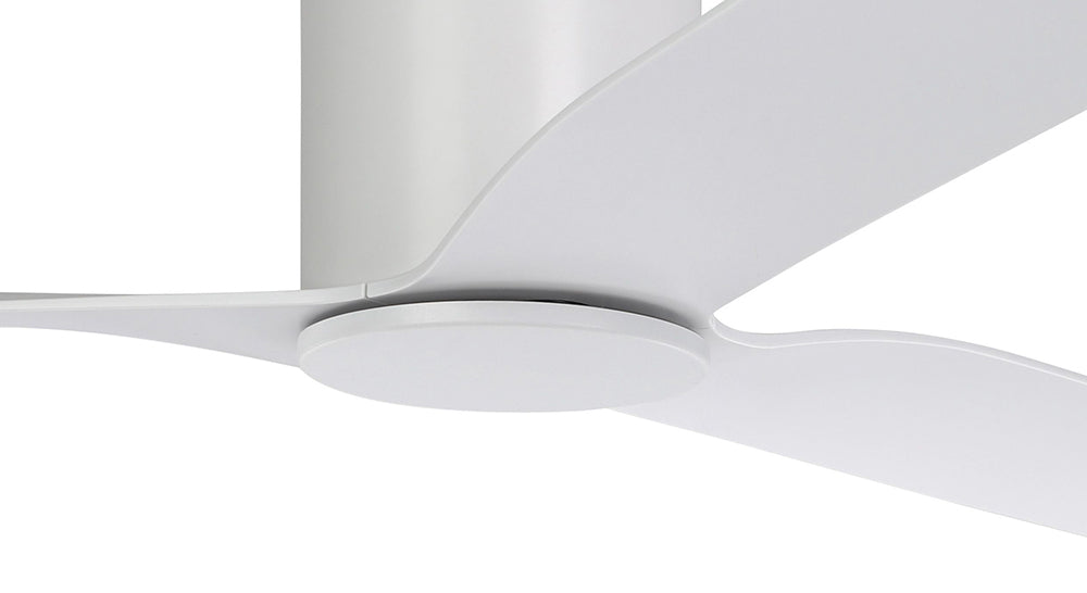 Iluka 52" DC Flush Ceiling Hugger Fan Matt White - 20538201