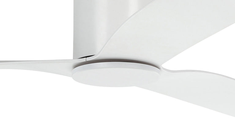 Iluka 60" DC Flush Ceiling Hugger Fan Matt White - 20538401