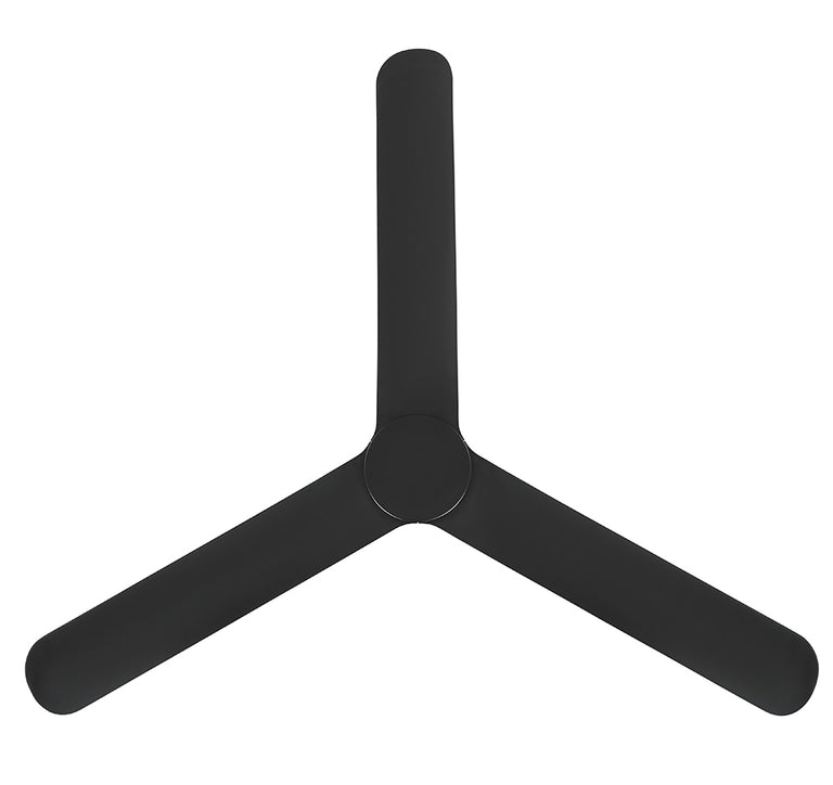 Iluka 60" DC Flush Ceiling Hugger Fan Matt Black - 20538402