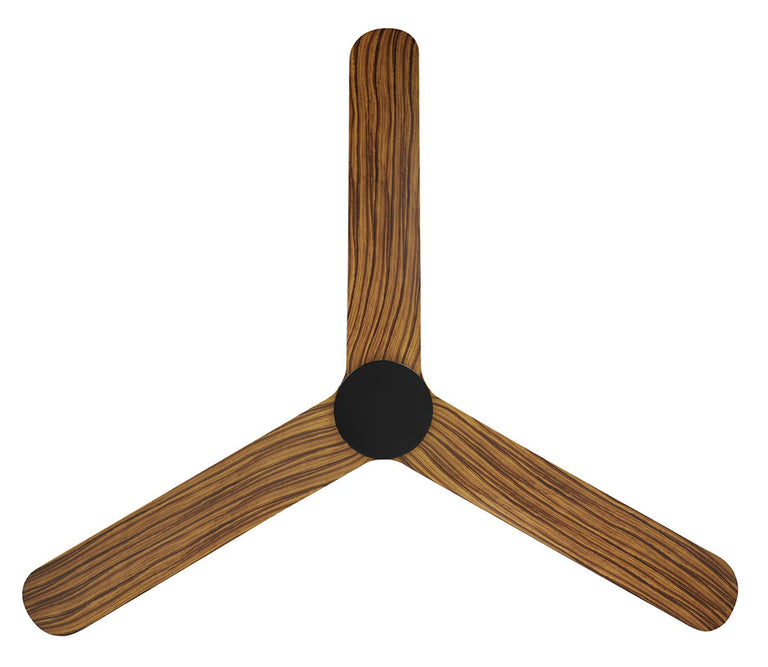 Iluka 60" DC Flush Ceiling Hugger Fan Rustic Timber - 20538415