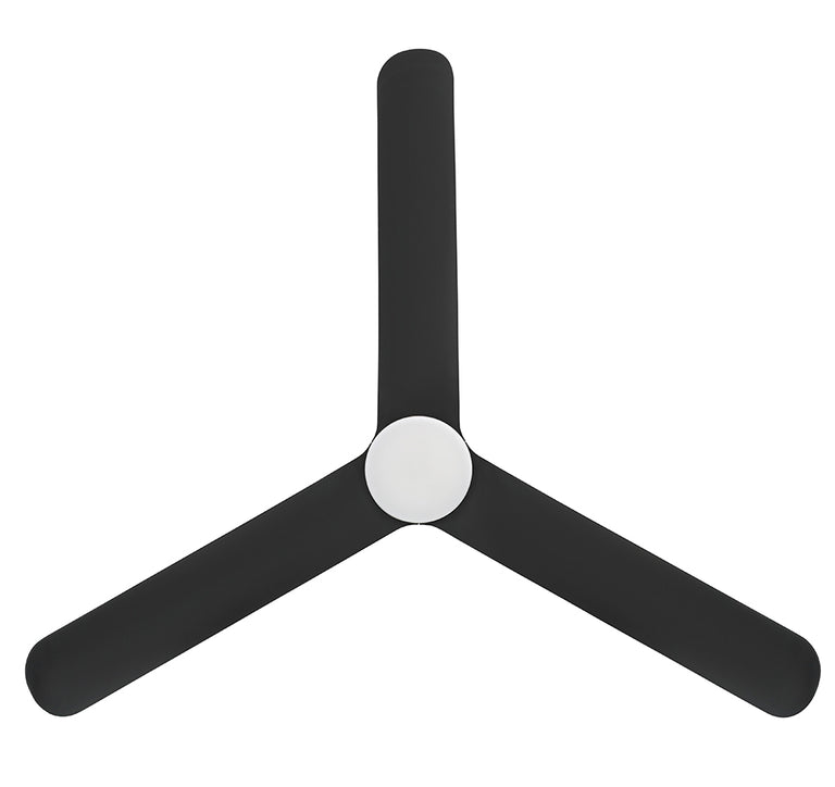 Iluka 60" DC Flush Ceiling Hugger Fan With 20W Dimmable LED Light Matt Black / Tunable - 20538502