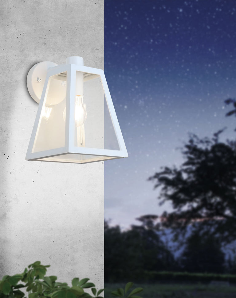 Mirandola Outdoor Wall Light White IP44 - 205468N